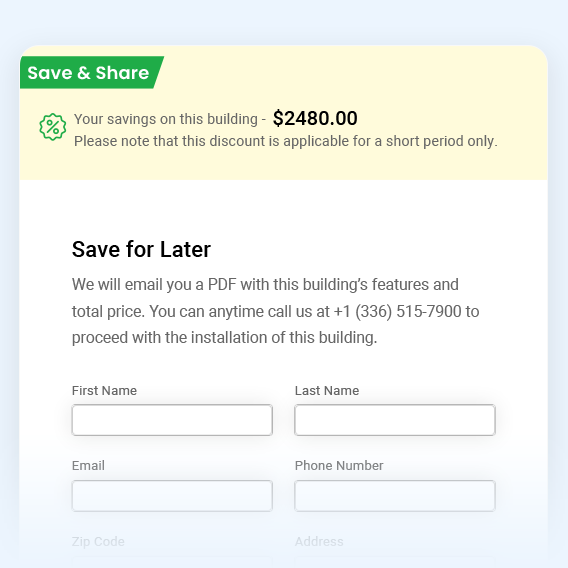 Save & Share Your Designs